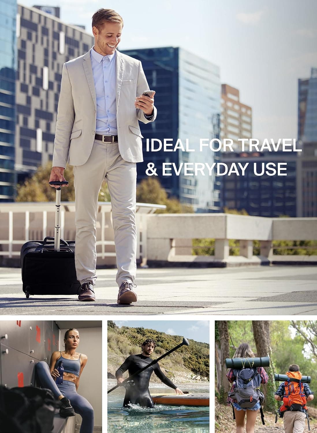 BlackVoyage Vacuum Travel Bag waterproof